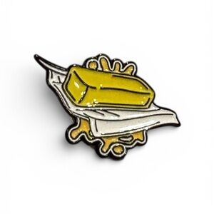 Butter Enamel Pin Hats Backpacks Bags Accessories